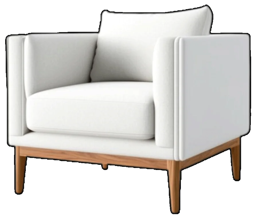 Upgrade your seating with a chic 1 Seater Sofa.