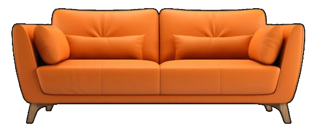 A classic 2 Seater Sofa for home seating.