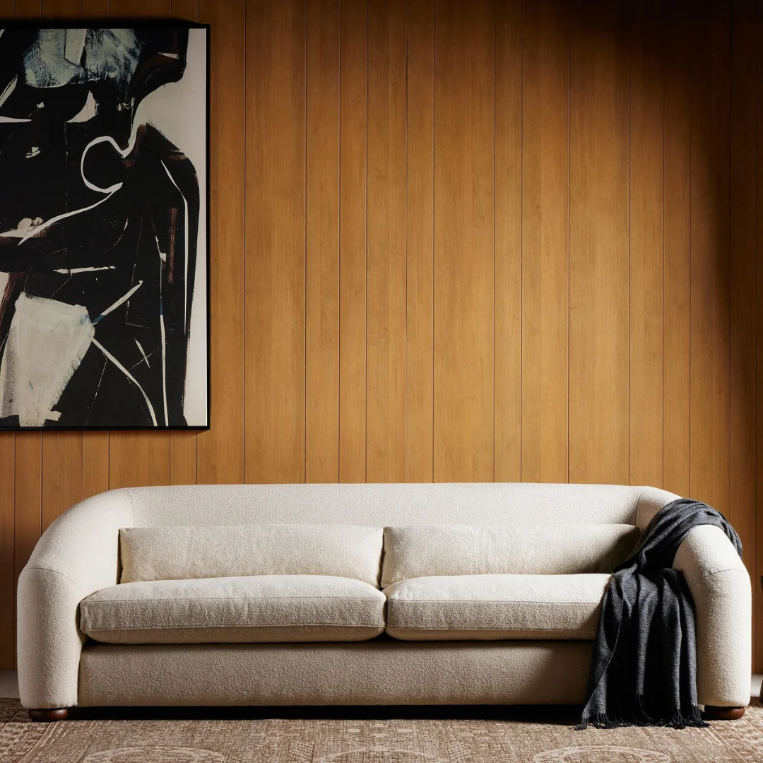 Simple and elegant 2 Seater Sofa design.