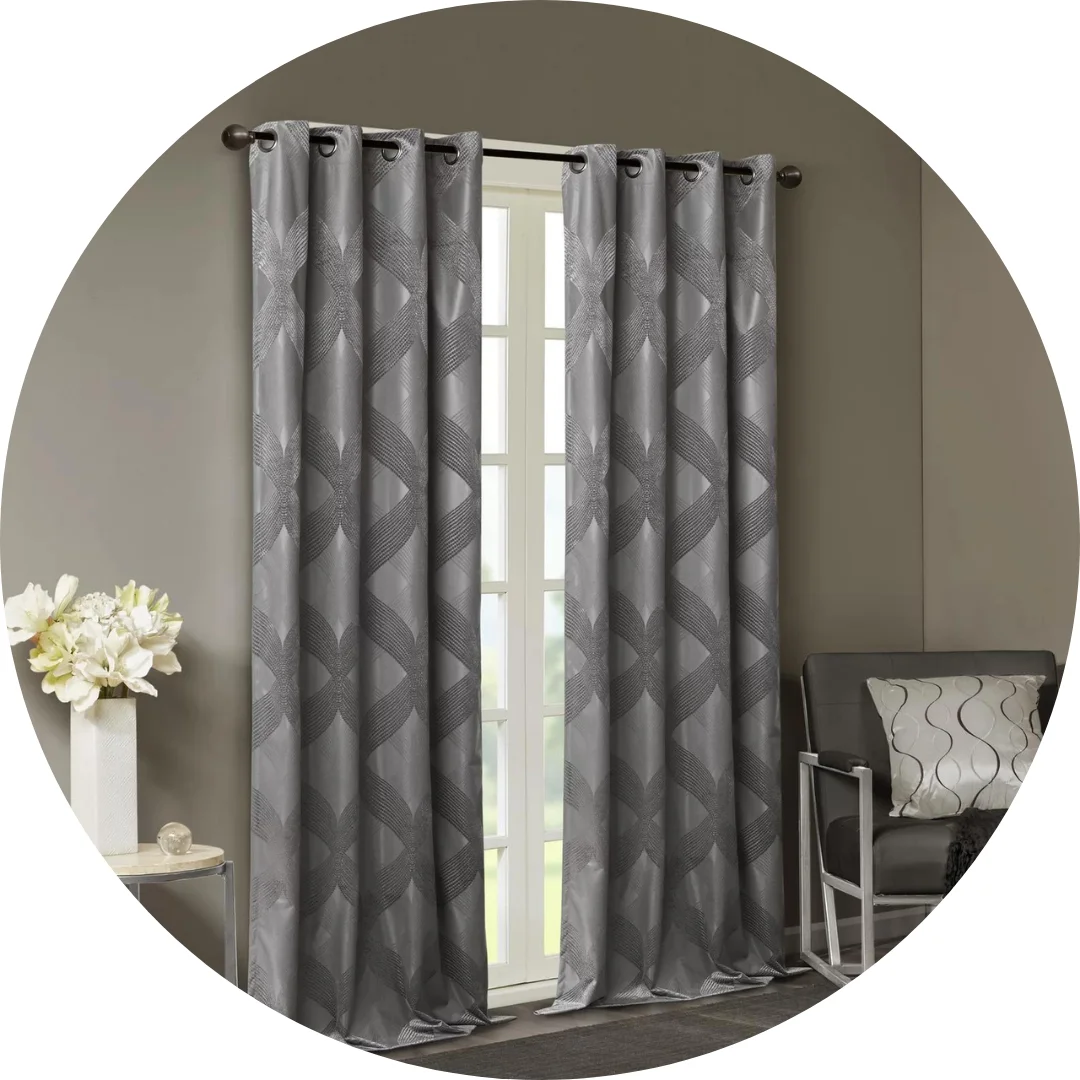 Waterproof blackout curtains for outdoor use