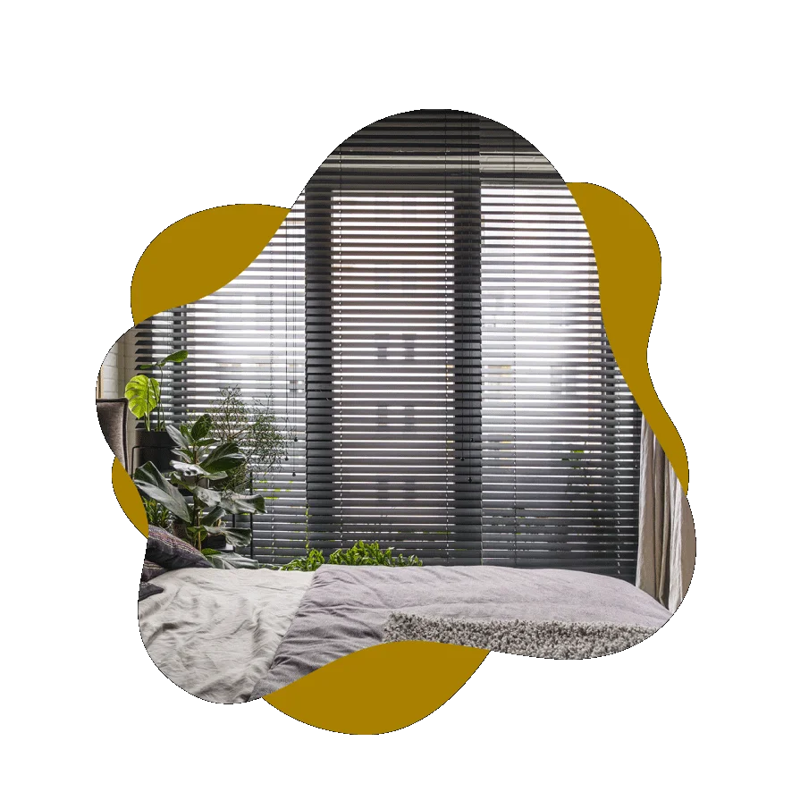Quality and style in blinds.