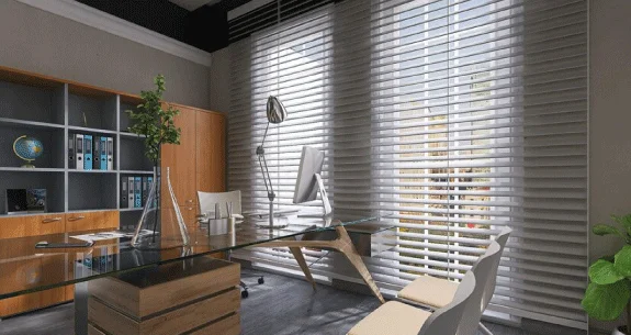 Transform your room with blinds.