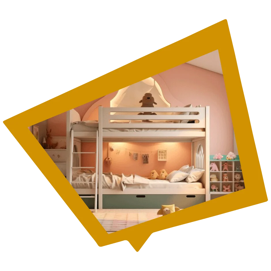Find the perfect fit with bunk beds.