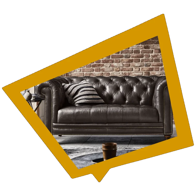 Affordable and classic Chesterfield Sofas.