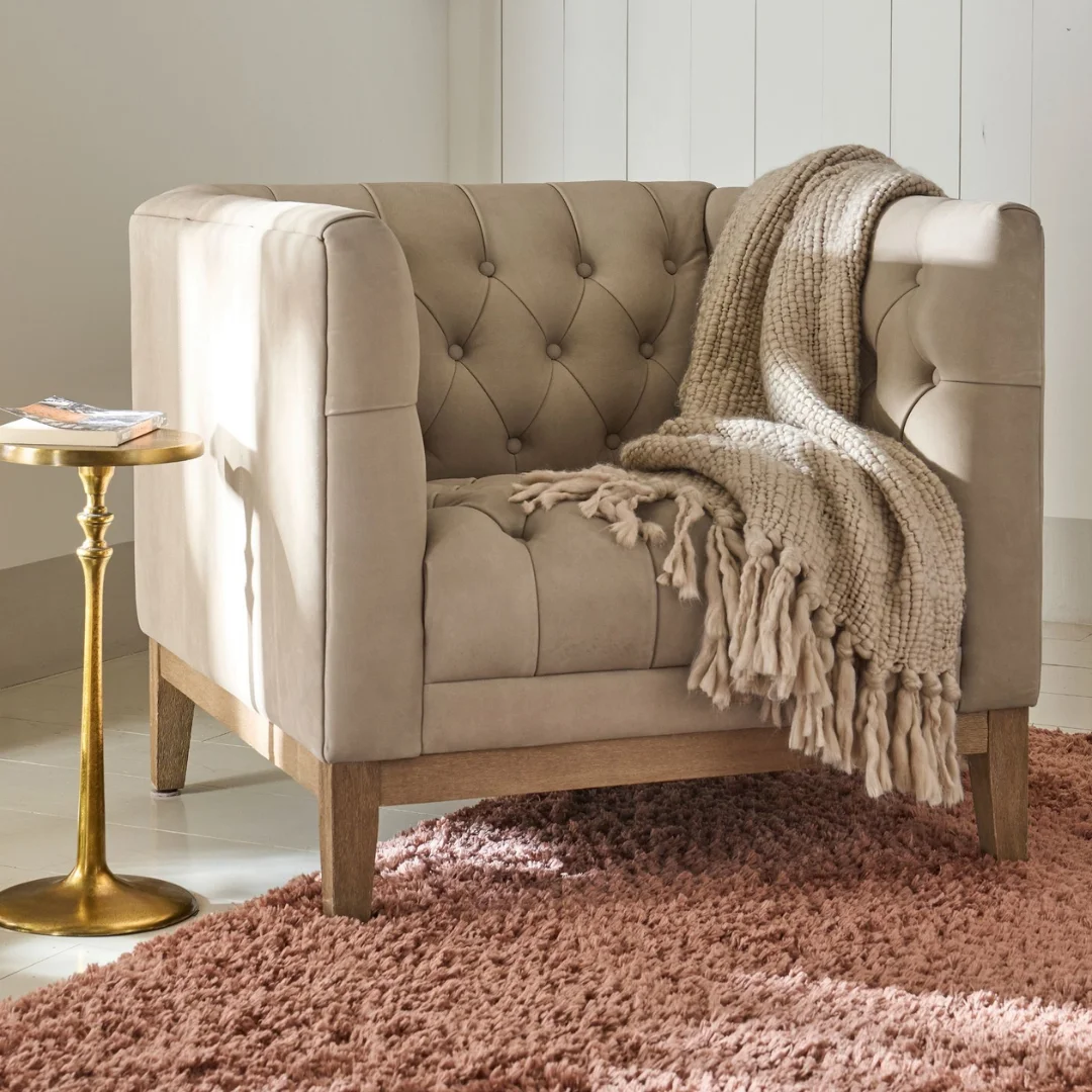 Transform your room with Chesterfield Sofas.