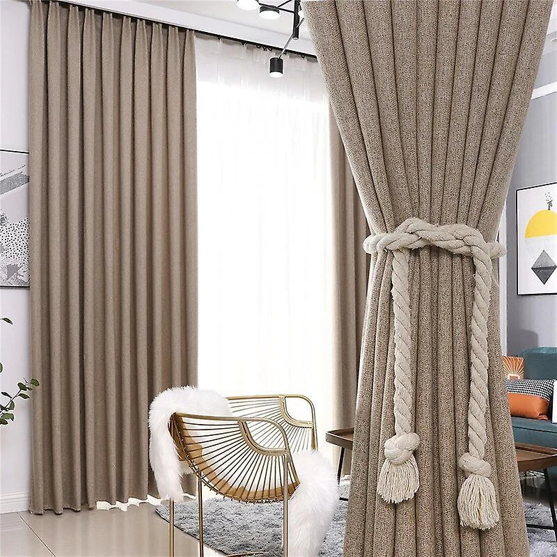 Playful curtains featuring a whimsical animal print.