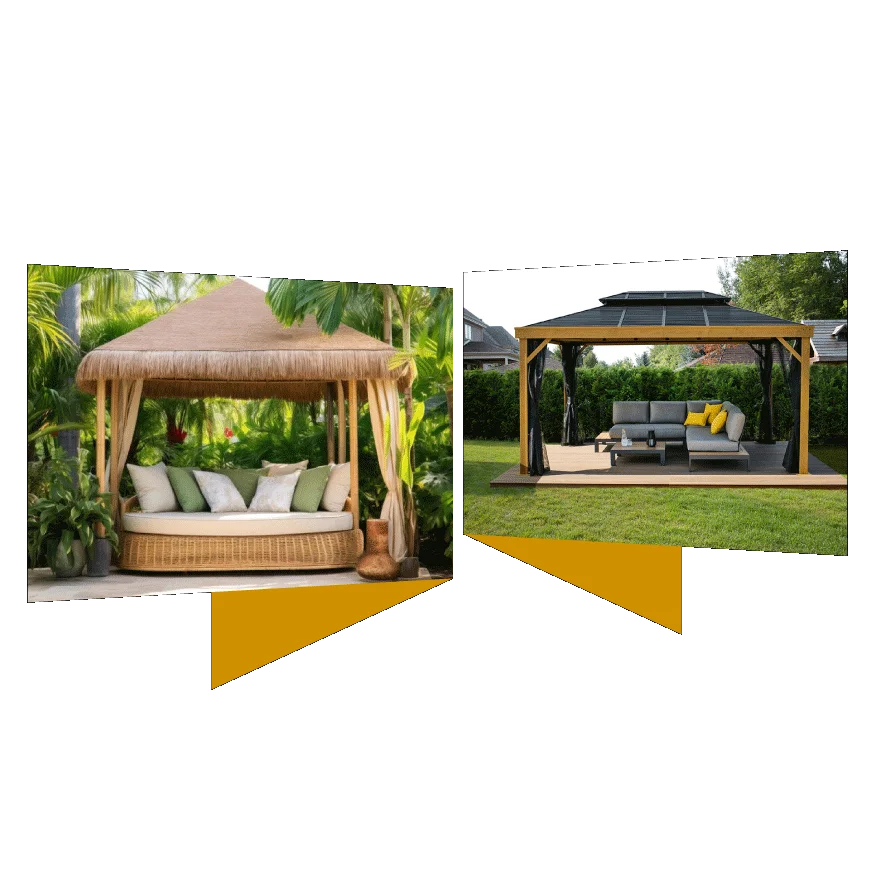 Custom Made Gazebo: Tailored to your outdoor space.