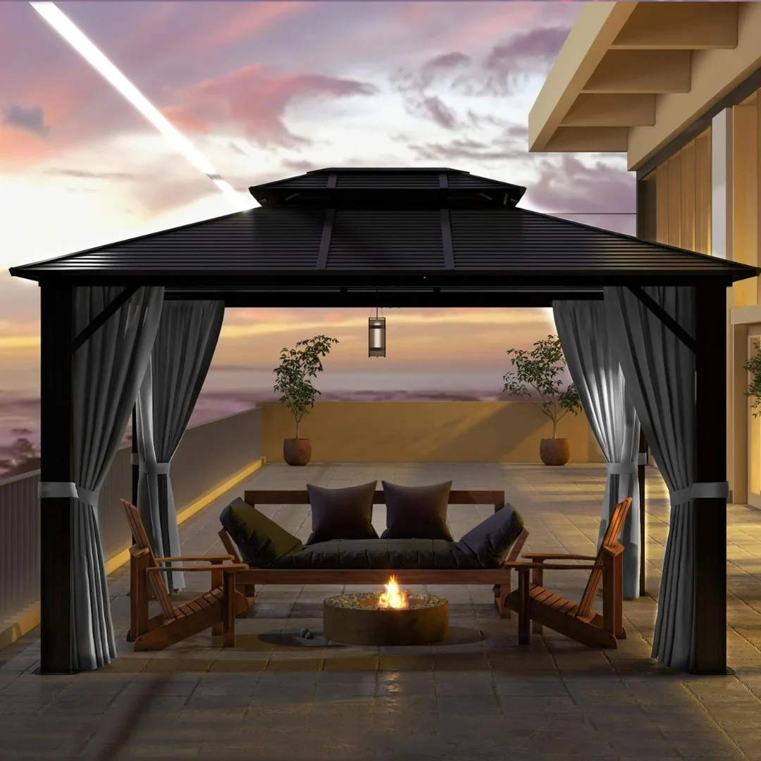Upgrade your outdoor area with a custom made gazebo.
