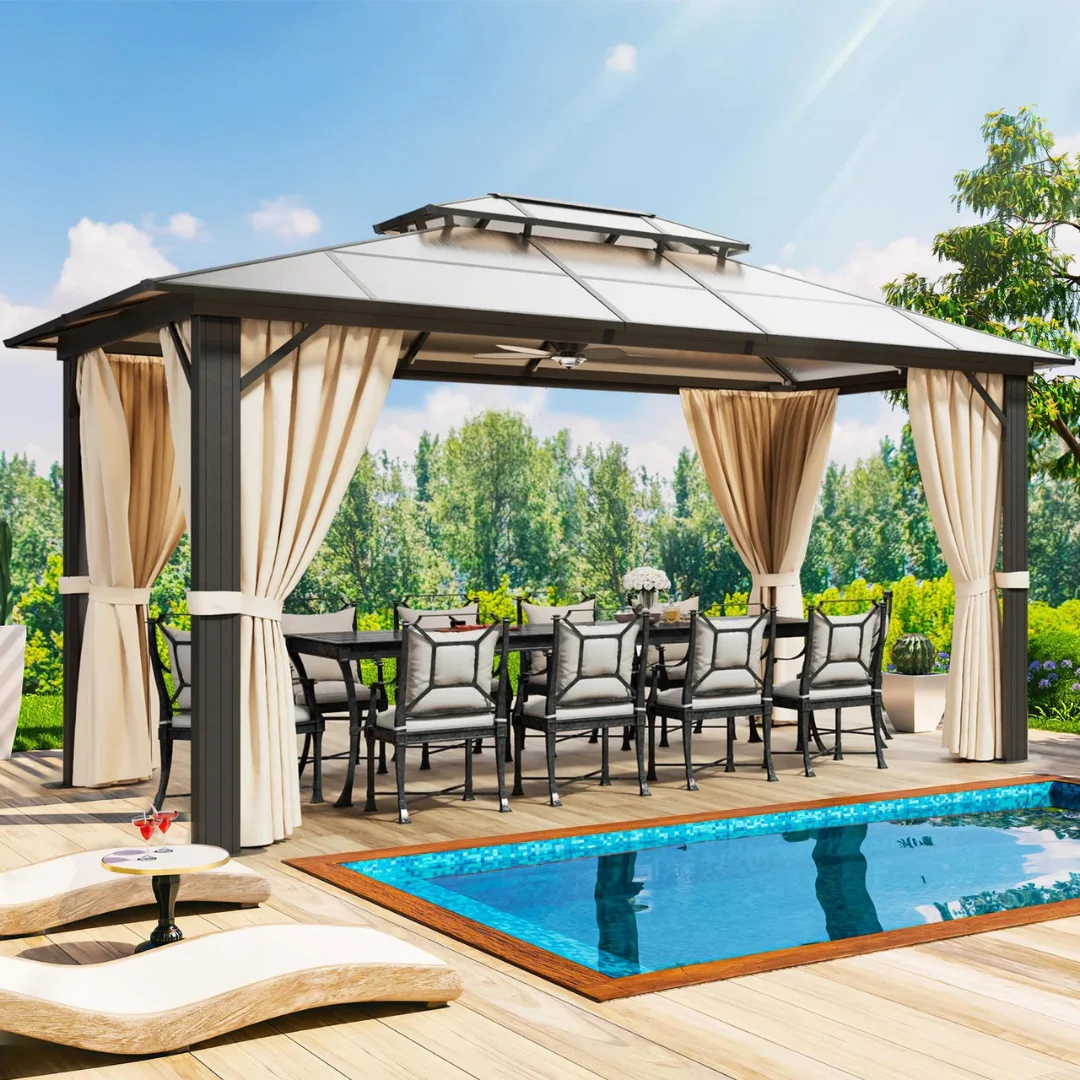 Custom Made Gazebo: Personalized outdoor retreat.