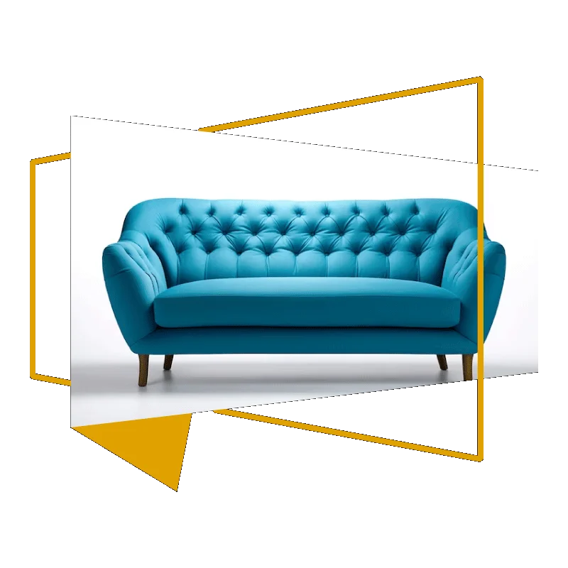 Design your dream living space with a custom-made sofa.