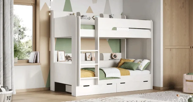Elevate your child's room with kids beds.