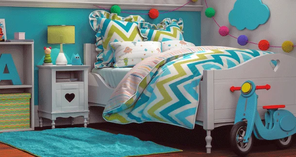 Affordable and stylish Kids Bedroom Furniture.