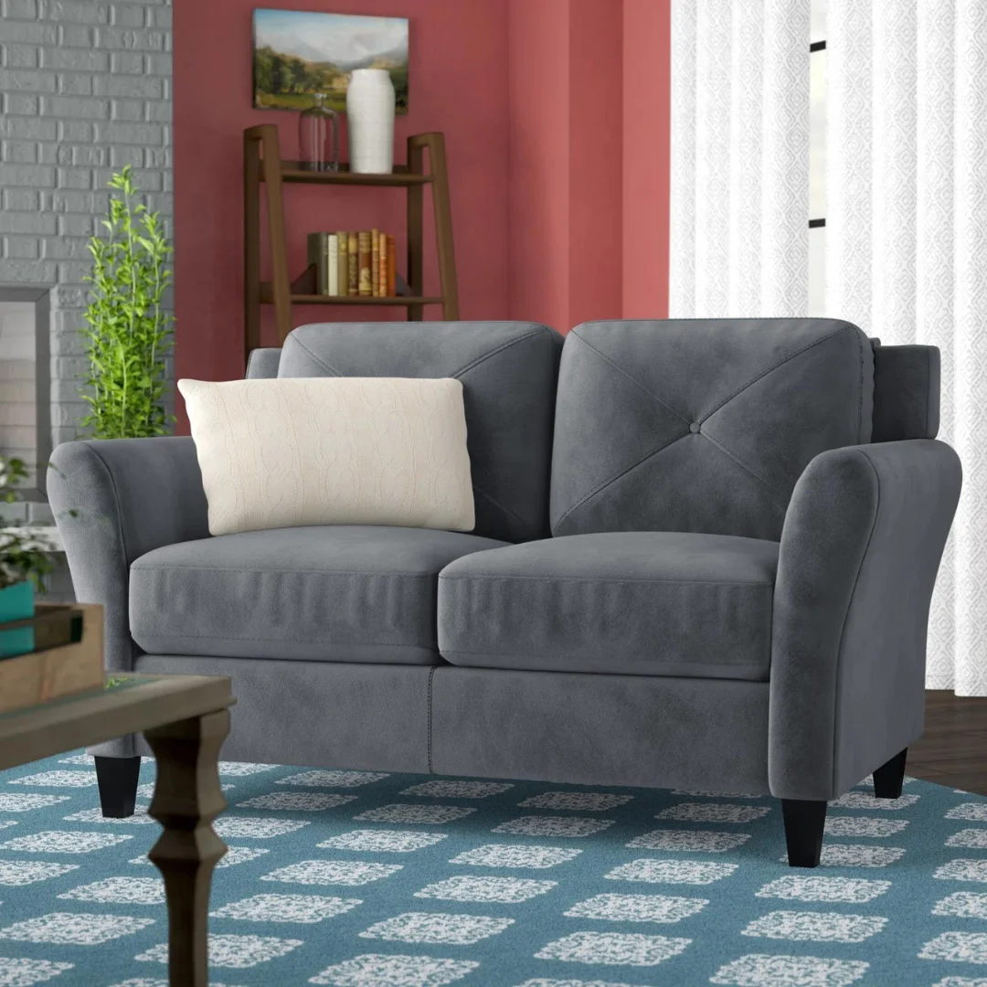 Classic and timeless Love Seat Sofa.
