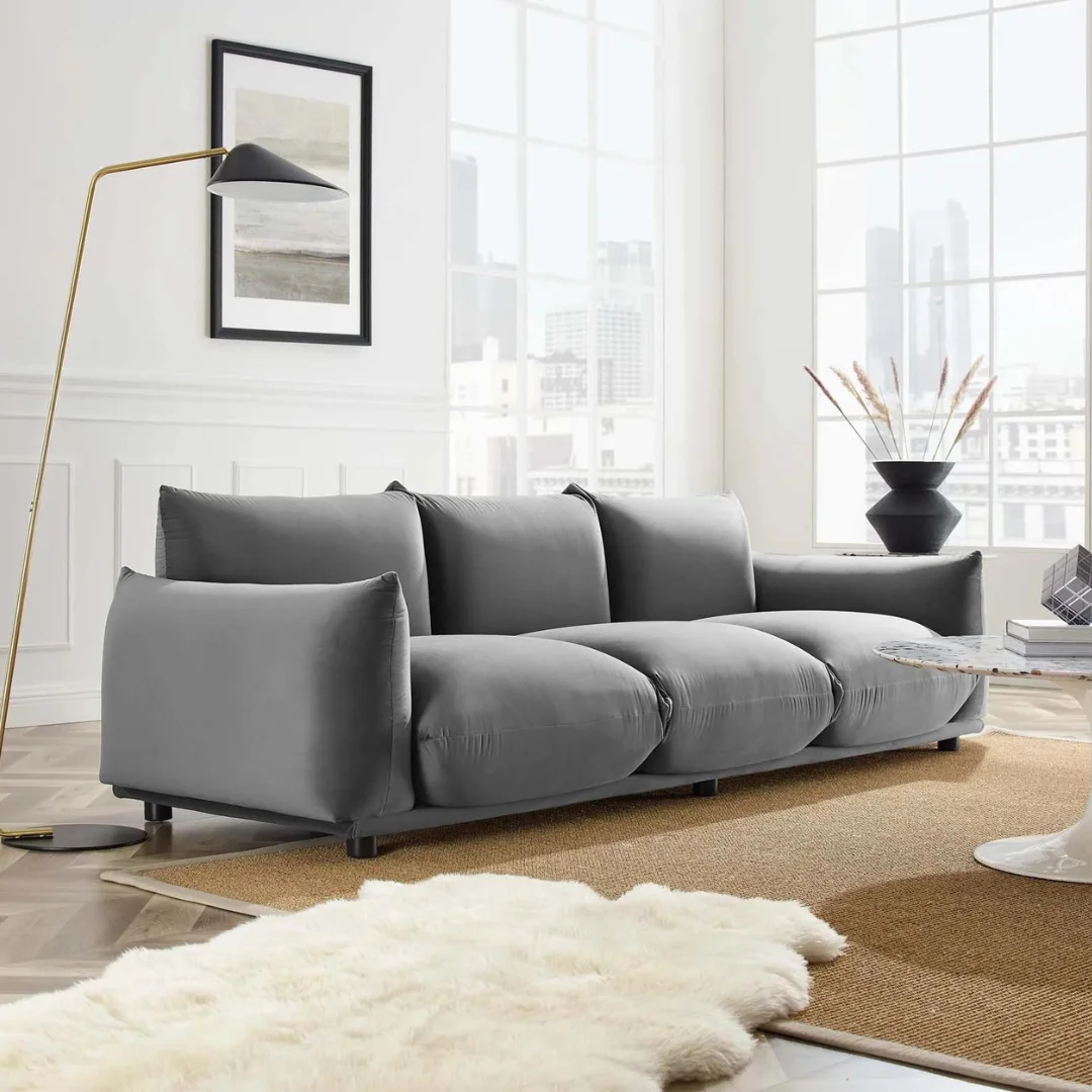Create an intimate atmosphere with Love Seat Sofa.