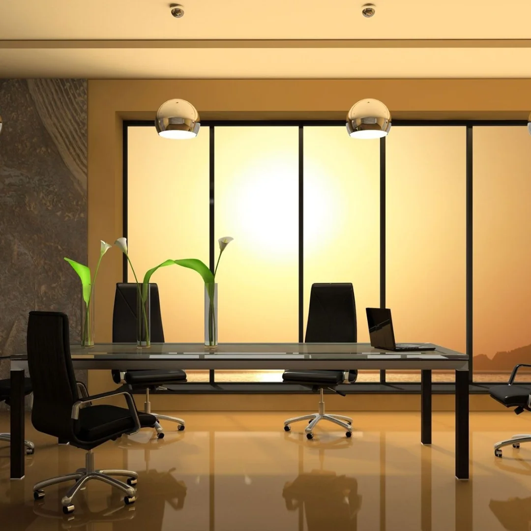 Create a productive atmosphere with office furniture.