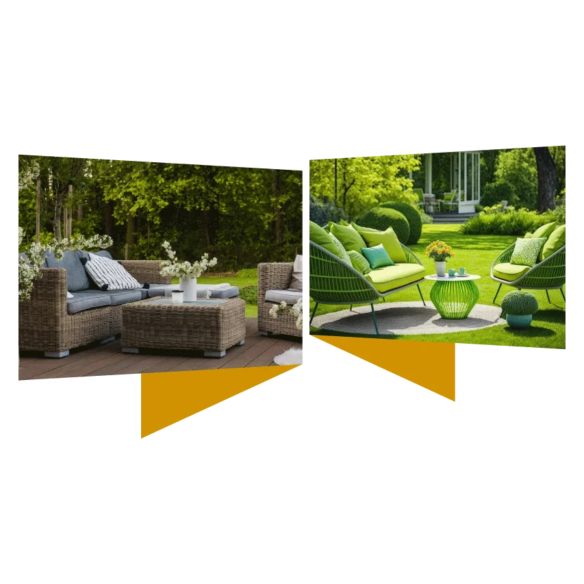 Outdoor Furniture: Enhance your outdoor space.