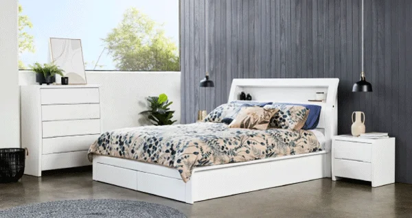 Elevate your bedroom with a Queen Size Bed.